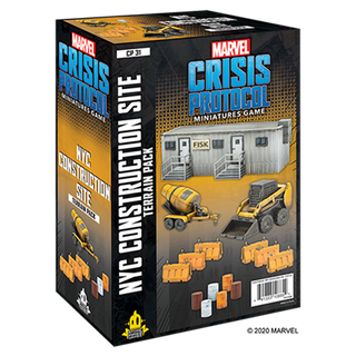 Marvel: Crisis Protocol - NYC Construction Site Terrain Expansion - Bards & Cards