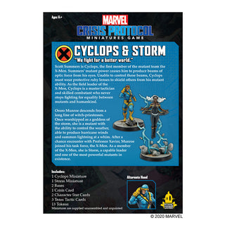Marvel: Crisis Protocol - Cyclops and Storm - Bards & Cards