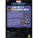Marvel: Crisis Protocol - Jean Grey & Cassandra Nova - Bards & Cards