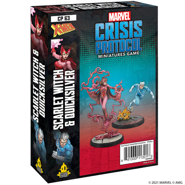 Marvel: Crisis Protocol - Scarlet Witch and Quicksilver - Bards & Cards