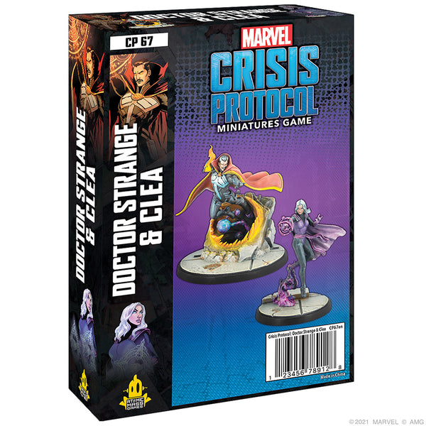 Marvel: Crisis Protocol - Doctor Strange & Clea - Bards & Cards