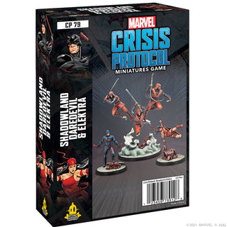 Marvel: Crisis Protocol - Shadowland Daredevil & Electra - Bards & Cards