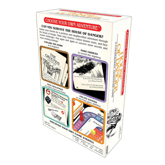 Choose Your Own Adventure: House of Danger - Bards & Cards