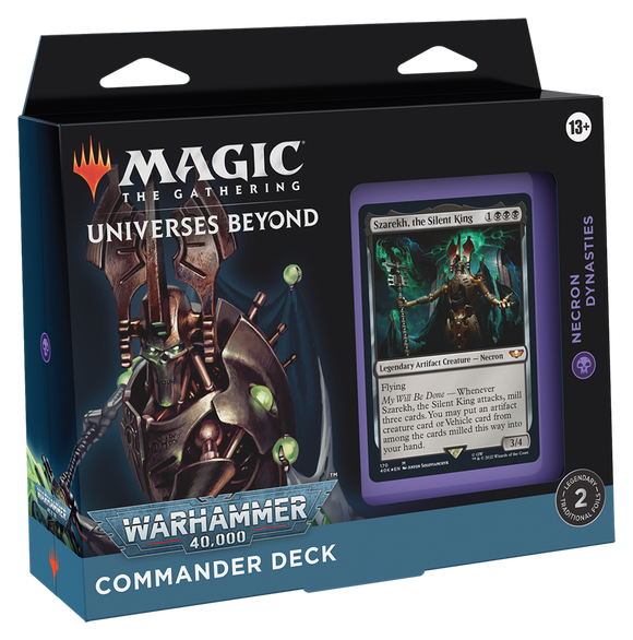 Warhammer 40,000 - Commander Deck (Necron Dynasties) - Bards & Cards