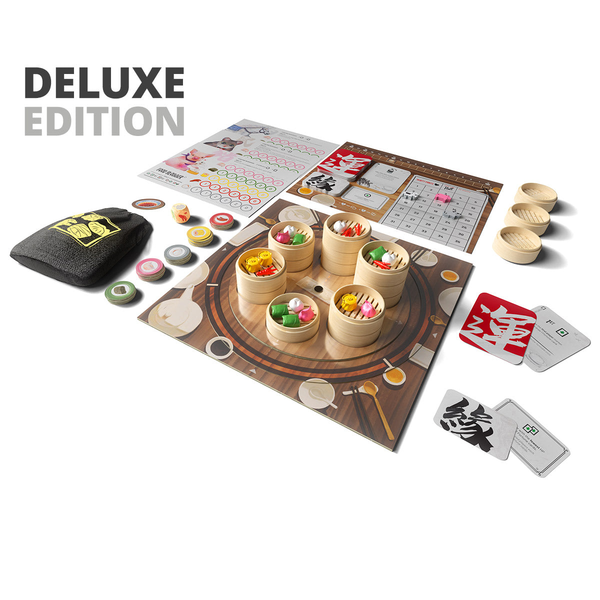 Steam Up: A Feast of Dim Sum (Deluxe Edition) - Bards & Cards