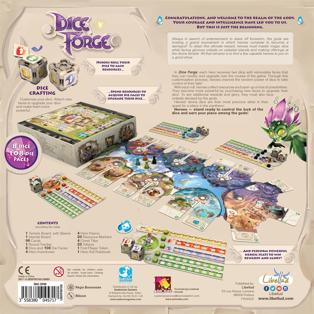 Dice Forge - Bards & Cards