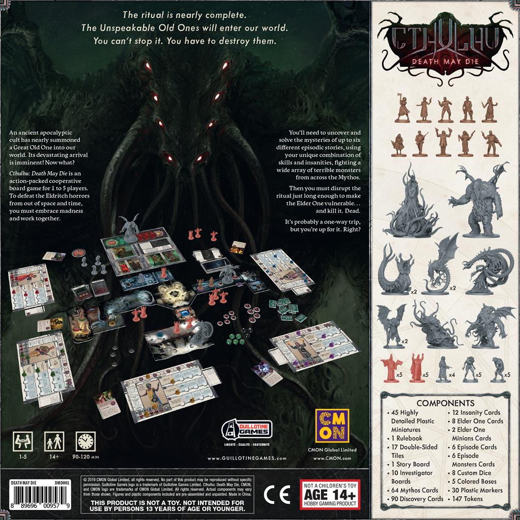 Cthulhu: Death May Die - Bards & Cards