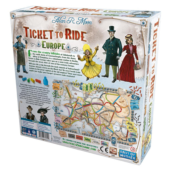 Ticket to Ride: Europe - Bards & Cards