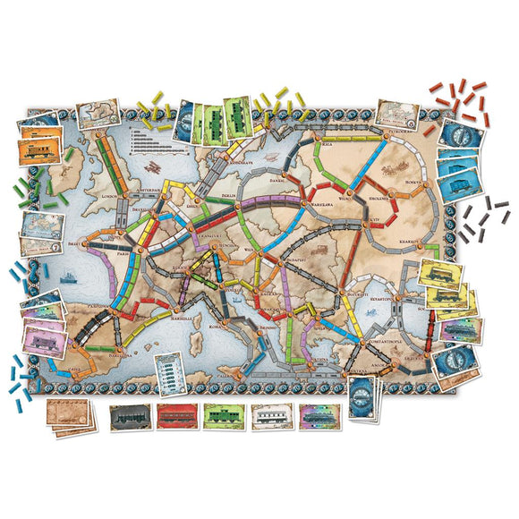 Ticket to Ride: Europe - Bards & Cards