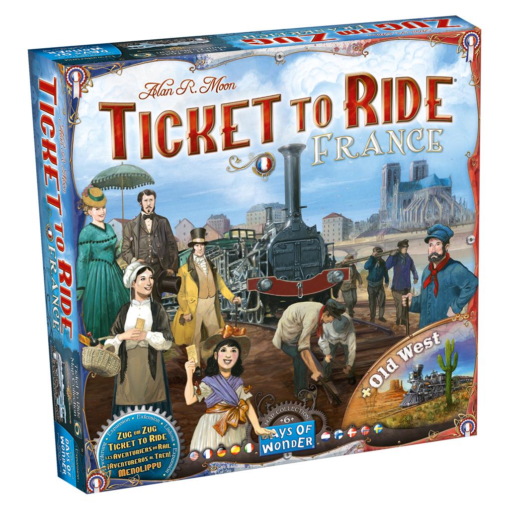 Ticket to Ride: France - Bards & Cards