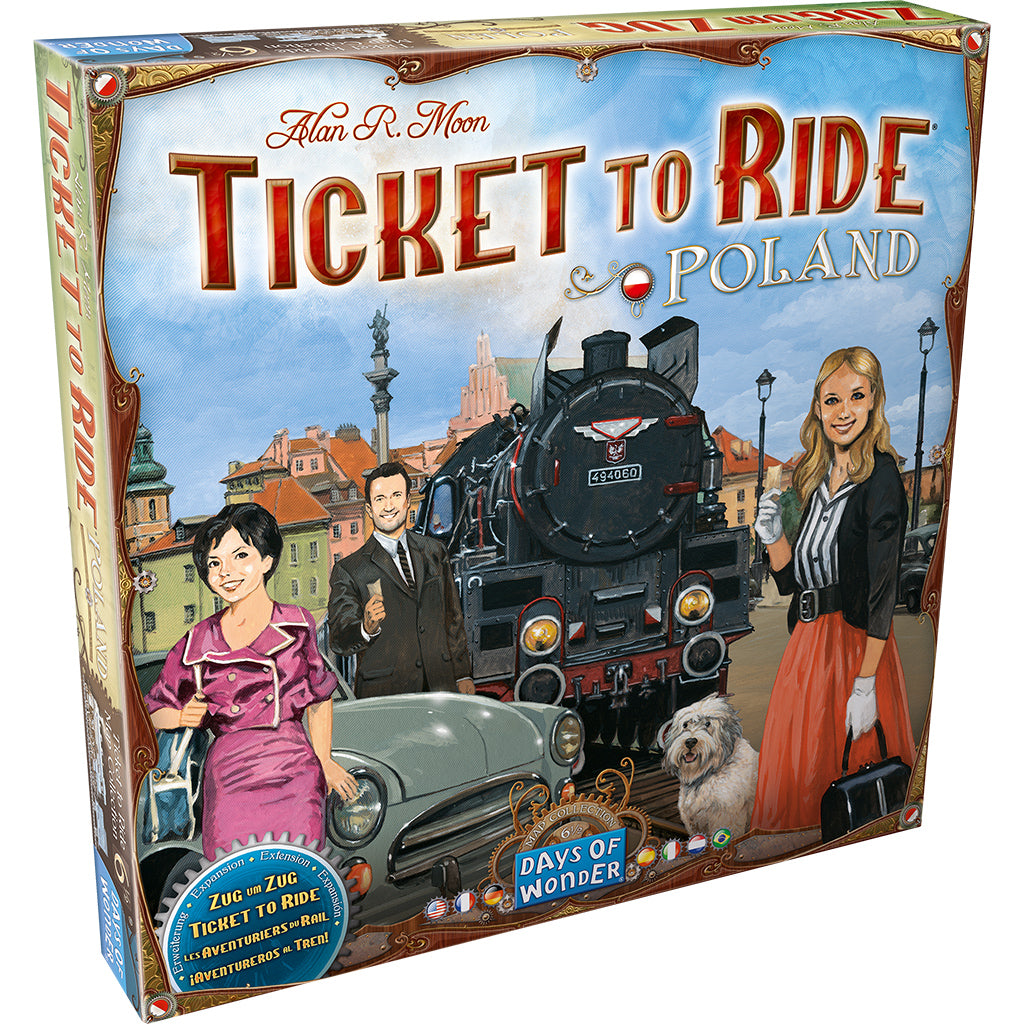 Ticket to Ride: Map Collection Vol 6.5 Poland - Bards & Cards