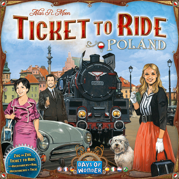 Ticket to Ride: Map Collection Vol 6.5 Poland - Bards & Cards