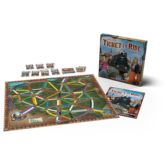 Ticket to Ride: Map Collection Vol 6.5 Poland - Bards & Cards
