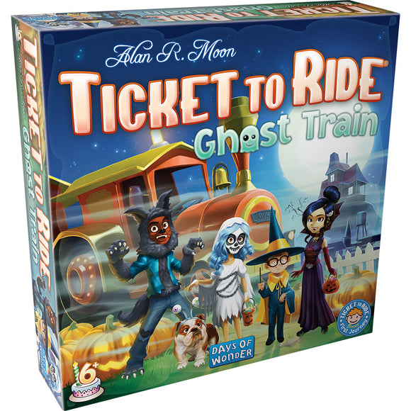 Ticket to Ride Ghost Train - Bards & Cards