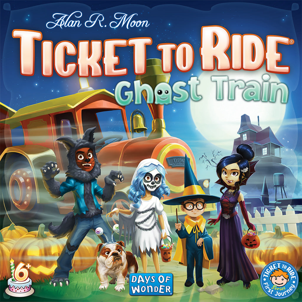 Ticket to Ride Ghost Train - Bards & Cards