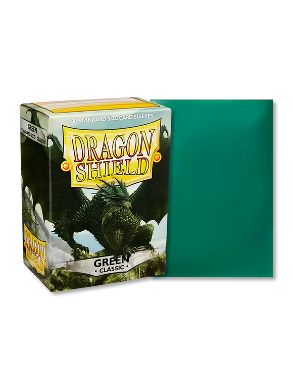 Dragon Shield Classic Standard Sized Card Sleeves 100 ct Box - Bards & Cards