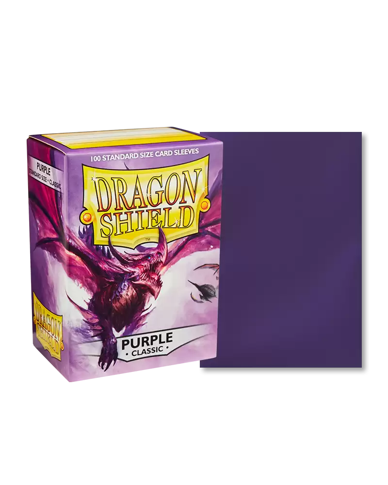 Dragon Shield Classic Standard Sized Card Sleeves 100 ct Box - Bards & Cards