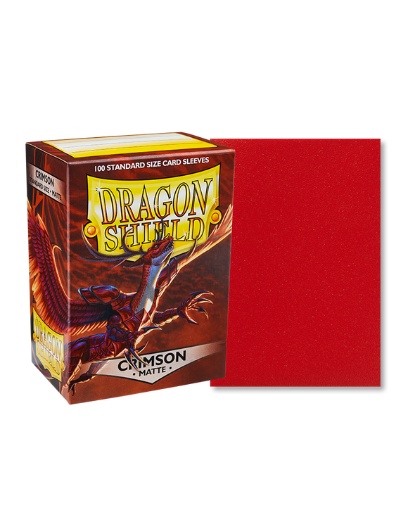 Dragon Shield Matte Card Sleeves 100 ct Box - Bards & Cards