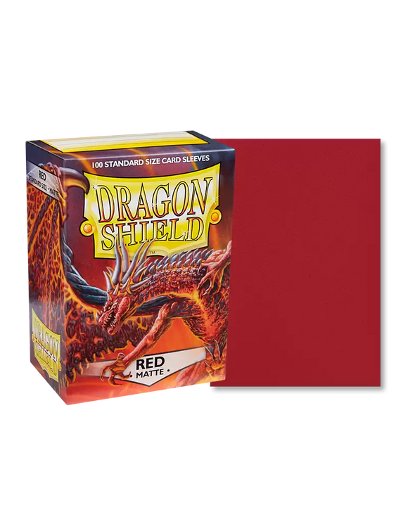 Dragon Shield Matte Card Sleeves 100 ct Box - Bards & Cards