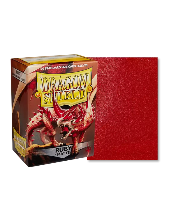 Dragon Shield Matte Card Sleeves 100 ct Box - Bards & Cards
