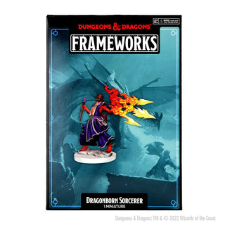 Dungeons & Dragons Frameworks: W01 Dragonborn Sorcerer Female - Bards & Cards