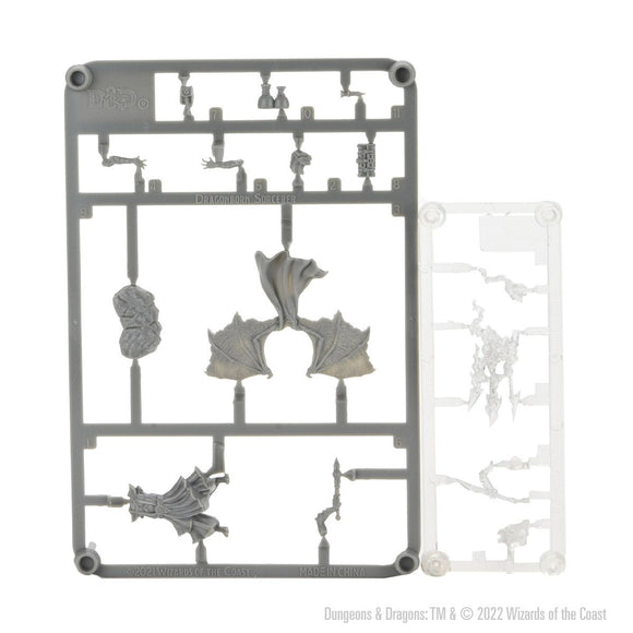 Dungeons & Dragons Frameworks: W01 Dragonborn Sorcerer Female - Bards & Cards