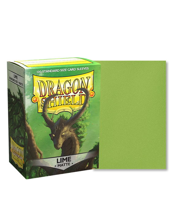 Dragon Shield Matte Card Sleeves 100 ct Box - Bards & Cards