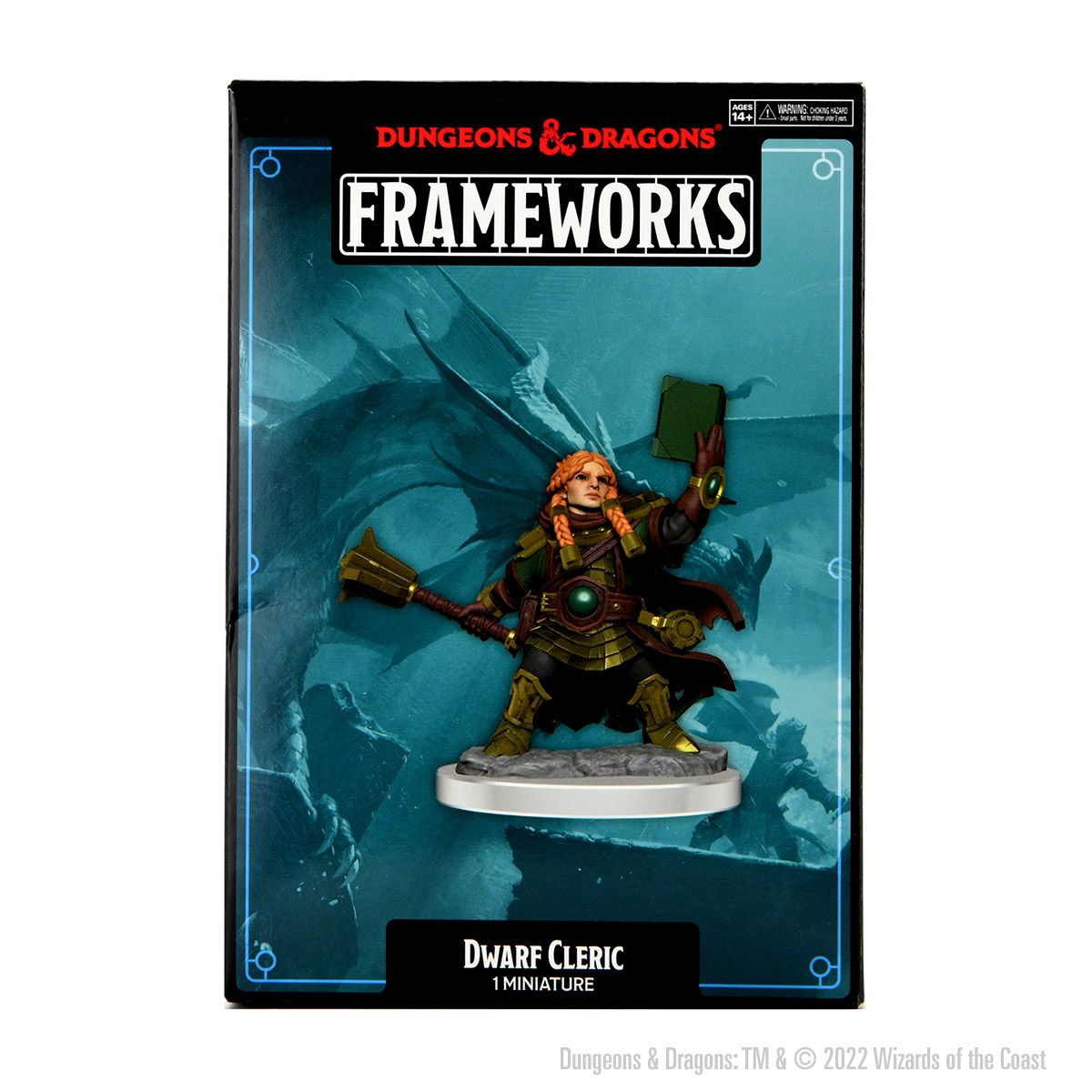 Dungeons & Dragons Frameworks: W01 Dwarf Cleric Female - Bards & Cards