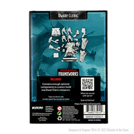 Dungeons & Dragons Frameworks: W01 Dwarf Cleric Female - Bards & Cards