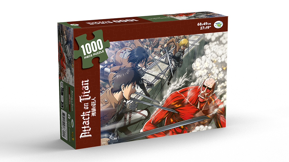 Attack on Titan Jigsaw Puzzle - Japanime games - Bards & Cards