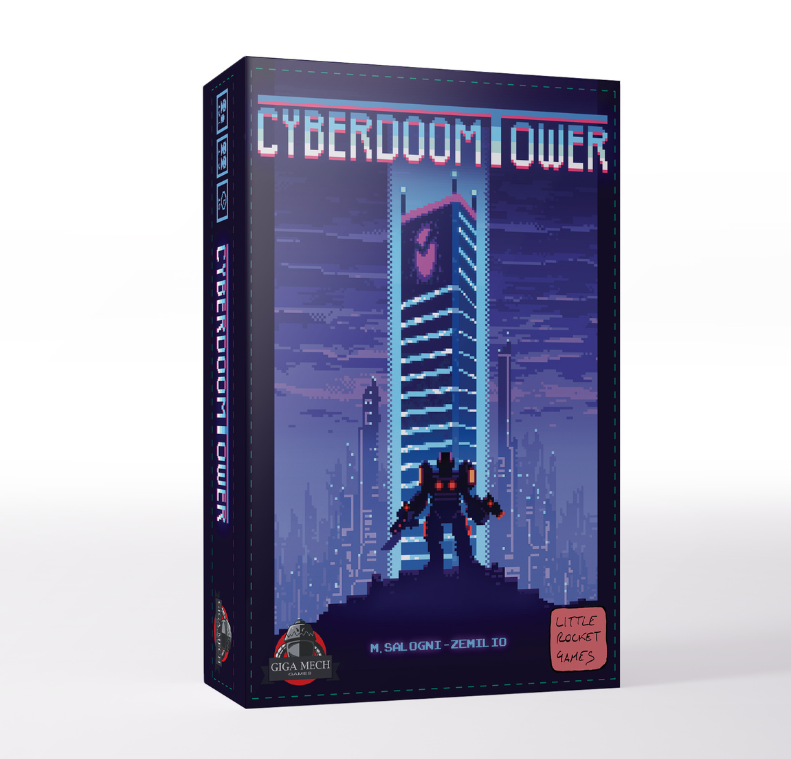 The Blue Collection - Cyberdoom Tower - Bards & Cards