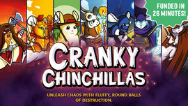 Cranky Chinchillas - Prestige Edition Board Game - Bards & Cards