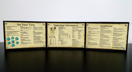 The 5e Player Screen - A player aid for neurodiverse and inexperienced players alike! - Bards & Cards