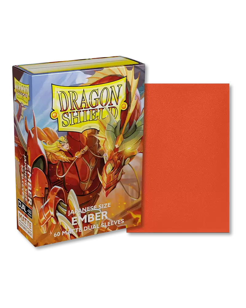 Dragon Shield Japanese Sized Matte Dual Card Sleeves 60 ct Box - Bards & Cards