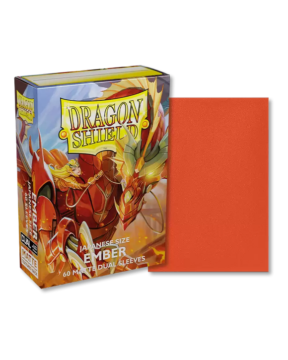 Dragon Shield Japanese Sized Matte Dual Card Sleeves 60 ct Box - Bards & Cards