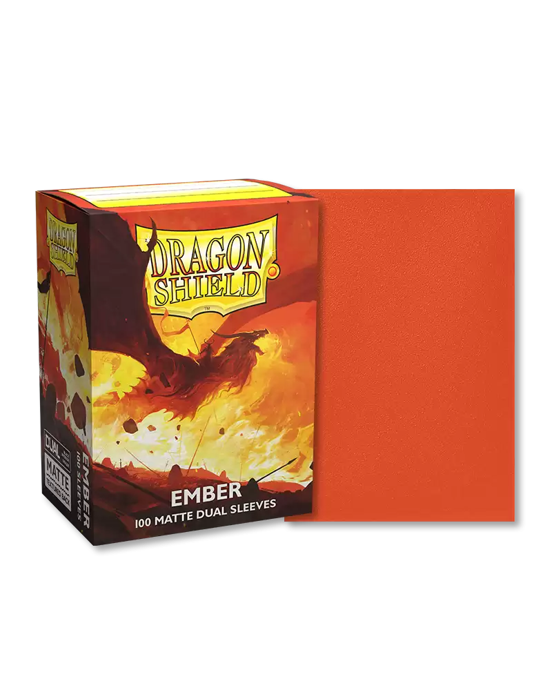 Dragon Shield Standard Sized Matte Dual Card Sleeves 100 ct Box - Bards & Cards
