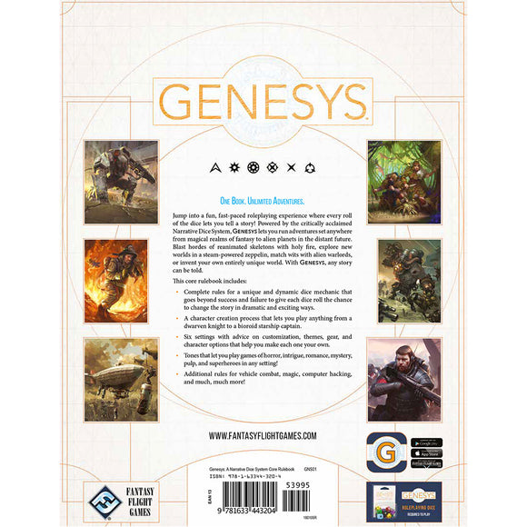 Genesys: Core book - Bards & Cards