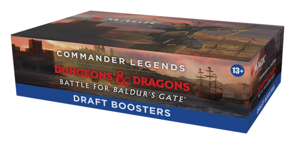 Commander Legends: Battle for Baldur's Gate - Draft Booster Display - Bards & Cards