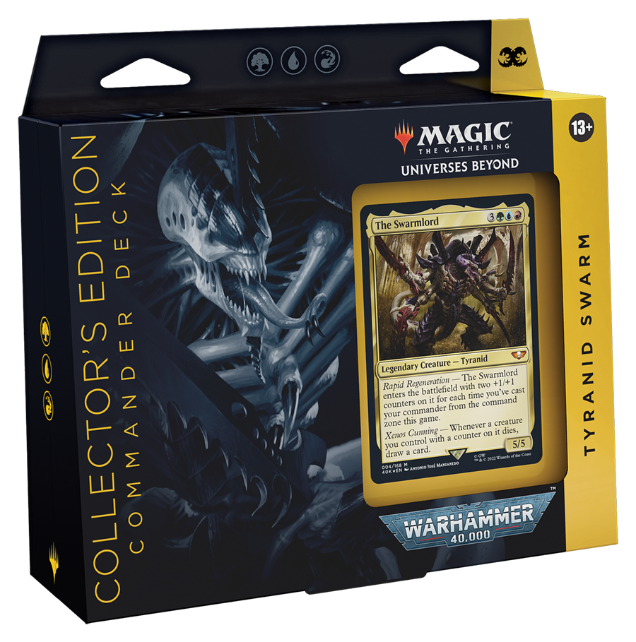 Warhammer 40,000 - Commander Deck (Tyranid Swarm - Collector's Edition) - Bards & Cards