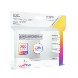 Gamegenic Value Pack Standard MATTE Sleeves - Bards & Cards