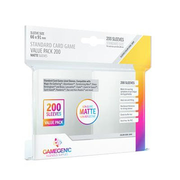 Gamegenic Value Pack Standard MATTE Sleeves - Bards & Cards