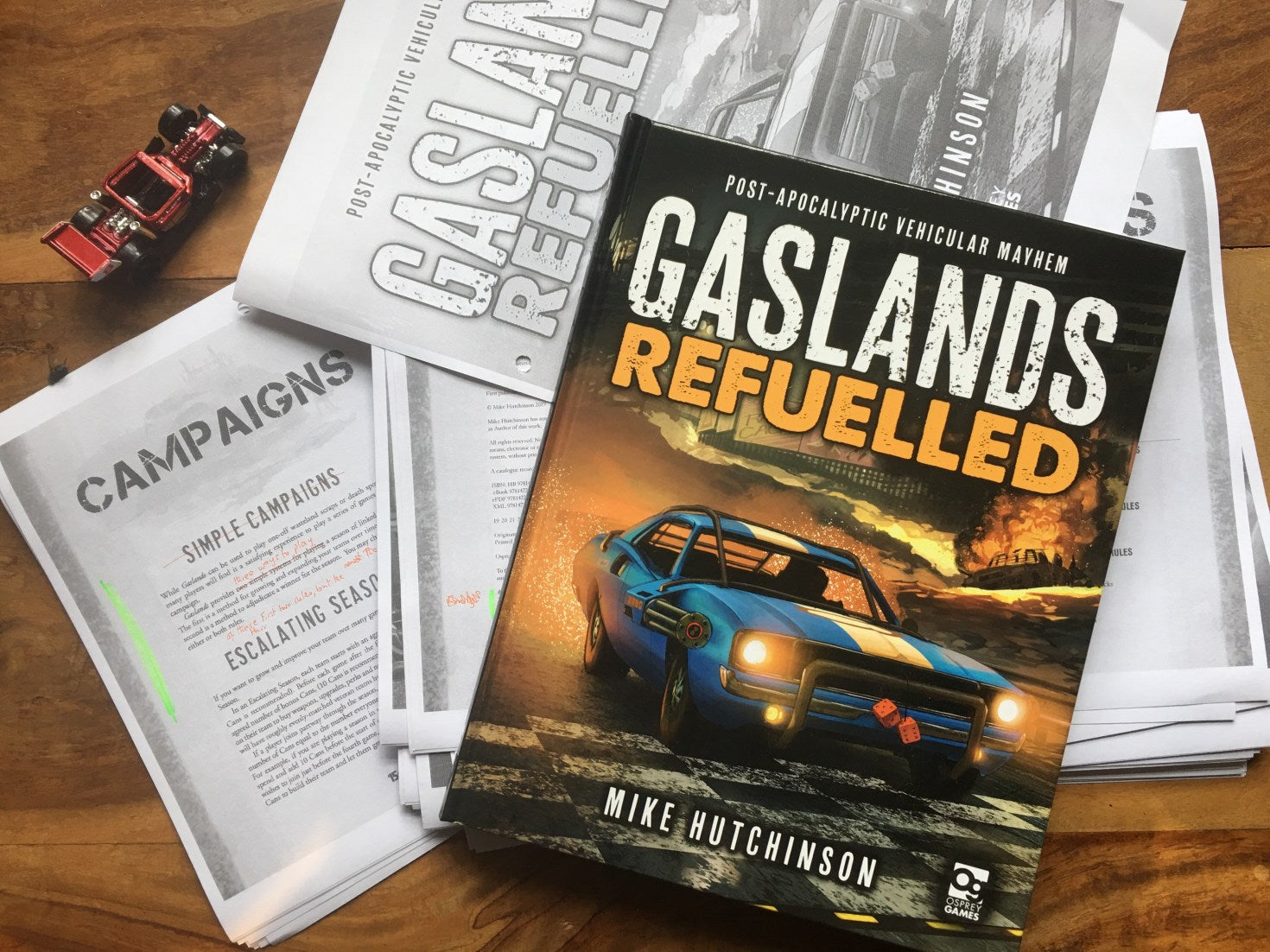 Gaslands - Post Apocalyptic Vehicular Mayhem: Refuelled - Bards & Cards