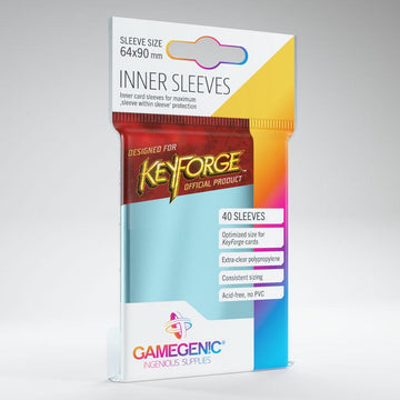 Gamegenic Keyforge Inner Sleeves - Bards & Cards