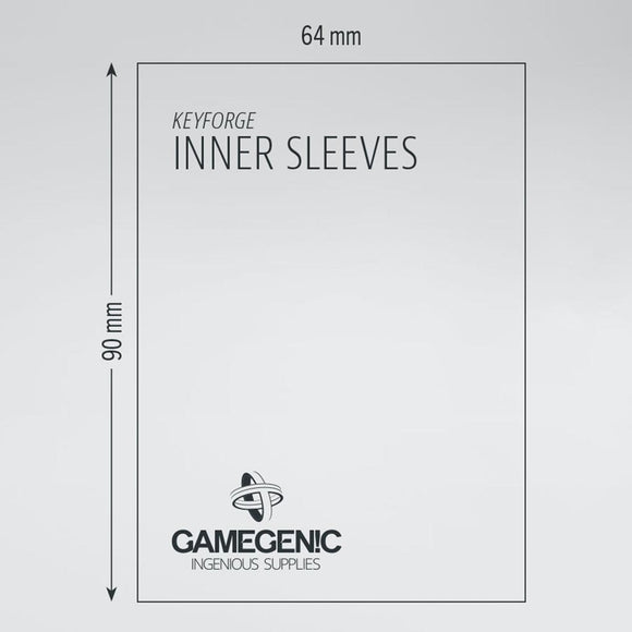 Gamegenic Keyforge Inner Sleeves - Bards & Cards