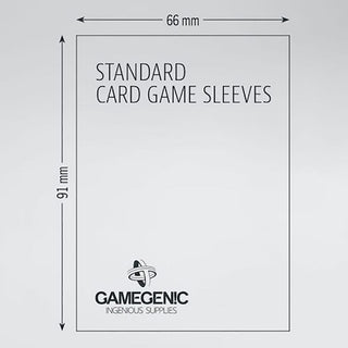 Gamegenic PRIME Sleeves: Standard Card Game (66 x 91 mm) - Bards & Cards