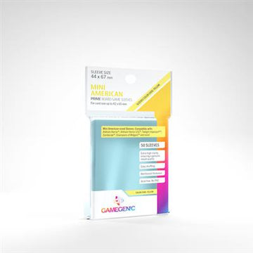 Gamegenic Prime Sleeves: Mini-American (44 x 67 mm) - Bards & Cards