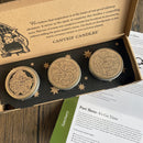 Cantrip Candles Adventure Triptych (3-Pack) - Bards & Cards