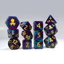 Kraken Dice 12pc Gummi Polyhedral Dice Set - Bards & Cards