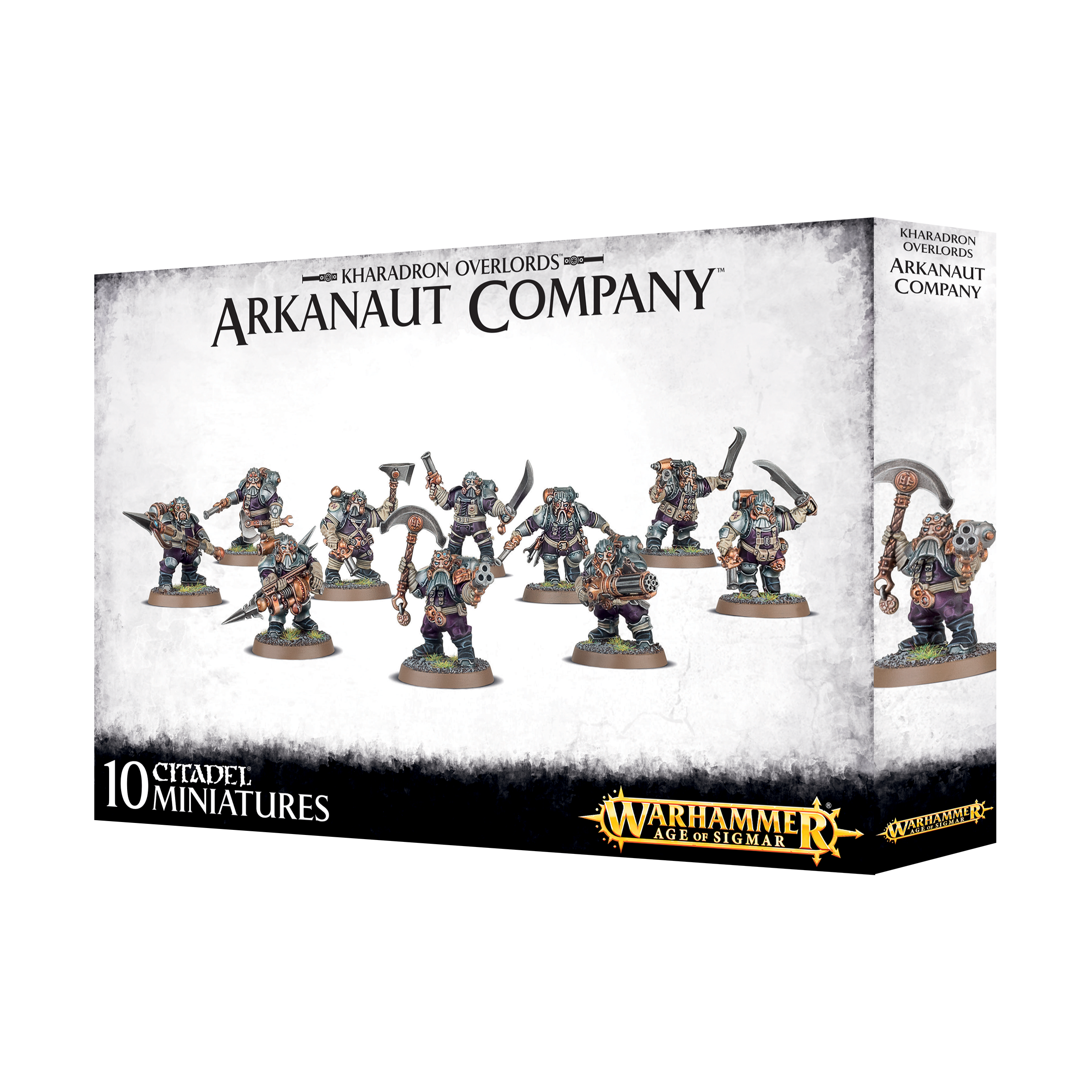Warhammer Age of Sigmar Kharadron Overlords Arkanaut Company - Bards & Cards