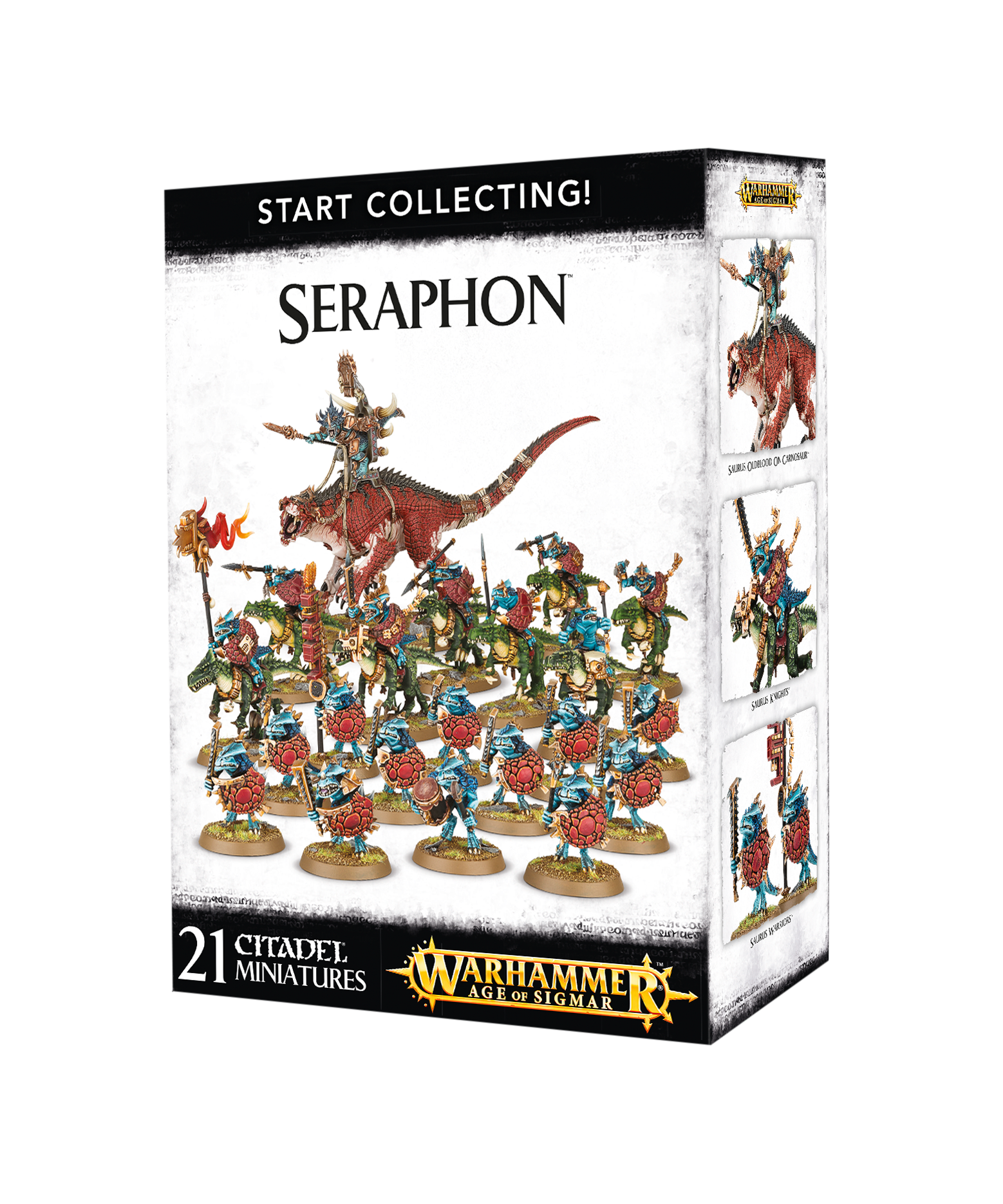 Warhammer Age of Sigmar Start Collecting! Seraphon - Bards & Cards